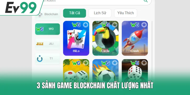 Blockchain EV99 - Mục Game Đổi Thưởng Uy Tín #1 Hiện Nay