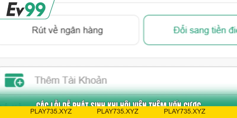 Nạp Tiền EV99 - Hướng Dẫn Giao Dịch Nhanh Và Chính Xác Nạp Tiền EV99 - Hướng Dẫn Giao Dịch Nhanh Và Chính Xác