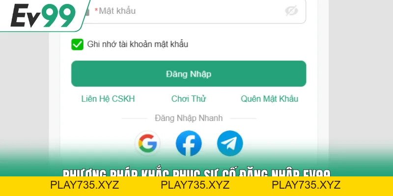 Đăng Nhập EV99 - Truy Cập Trải Nghiệm Cá Cược Nhanh Gọn Đăng Nhập EV99 - Truy Cập Trải Nghiệm Cá Cược Nhanh Gọn